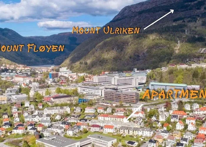 Cozy Near Center And The Mountains Apartmán Bergen